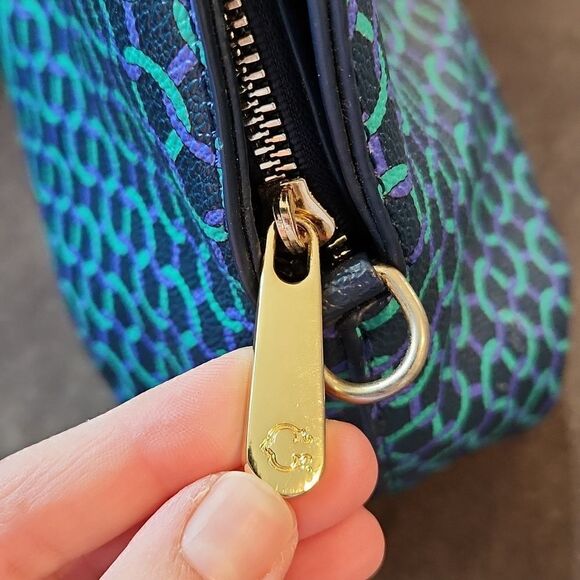 C. WONDER Limited handbag purse chain link faux leather multi color - Picture 7 of 14